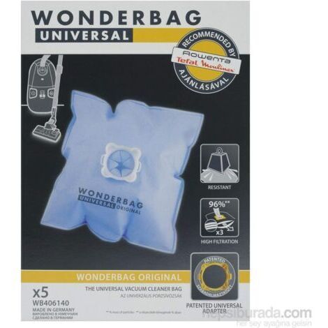 WB406140 Sacs d’aspirateur universels Wonderbag (1/5)