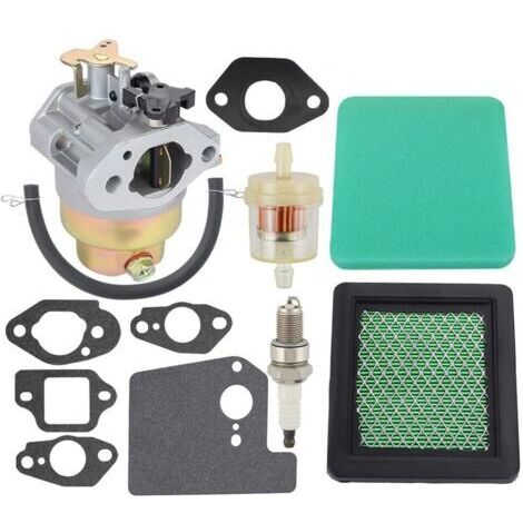 Carburateur avec Joint d'étanchéité Kit de Filtre à air pour Honda GCV135 pour GCV160 GC135 GC160 Moteur HRB216 HRR216 HRS216 HRT216 HRZ216 Remplace 16100-Z0L-023 Tondeuse à Gazon (1/5)