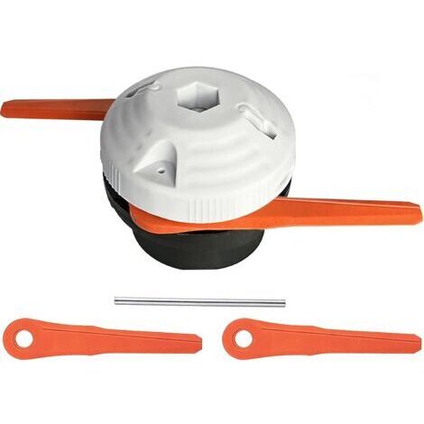 Polycut 6-2 Tête pour STIHL FS38 FSA60R FSA86R FS40 FS50 Débroussailleuse, Tete Faucheuse FSA 60 R Coupe Bordure FS 38 Tête Debroussailleuse Accessoires, avec 4 Lames