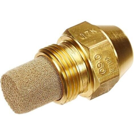GICLEUR OD Type S - 0,60 US gal/h - 60deg., Bronze, 0.60 / 0.60 type S (1/2)