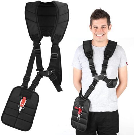 Ceinture de sécurité confortable à résistance réglable, sangle à outils pour machines forestières, adaptée aux tondeuses à gazon, accessoires généraux pour machines de jardin (1/5)