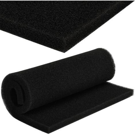 Mousse de Filtre à Air Éponge Filtrante 30cm21cm10mm Universelle à Découper Mousse Filtrante pour Moto Scooter Débroussailleuse Aspirateur Tondeuse Tronçonneuse Bac à Poisson(30cm21cm10mm) (1/5)