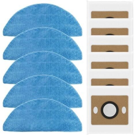 Lot de sacs à poussière pour aspirateur ilife A30 Pro - Sans obstruction - Avec joint solide - Pour animaux domestiques et (1/5)