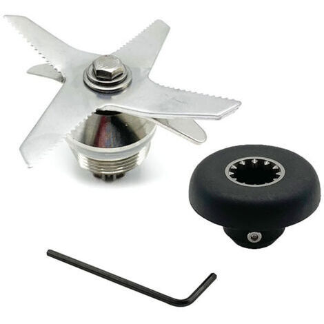 Mélangeur, presse-agrumes, jeu de lames humides en acier inoxydable (6 lames) pour Vitamix série 5200 (1/4)