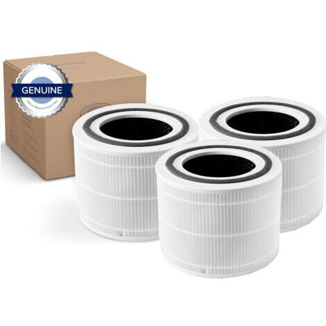 Convient pour le purificateur d'air LEVOIT Core 300 Core 300S, élément filtrant Core 300-RF-US blanc 40㎡-50㎡/3pièces (1/5)