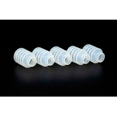 Protecteur de noyau rétractable, silicone, pour drains d'évier à noyau rétractable (1/4)