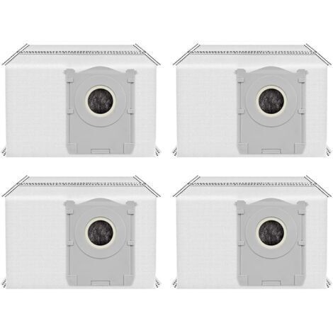 Sacs filtrants soufflés par fusion de grande capacité pour Ecovacs pour Deebot T90 Pro pour sacs Omni - Sacs à poussière résistants aux déchirures - Hygiène - Fermeture sécurisée automatique (1/5)