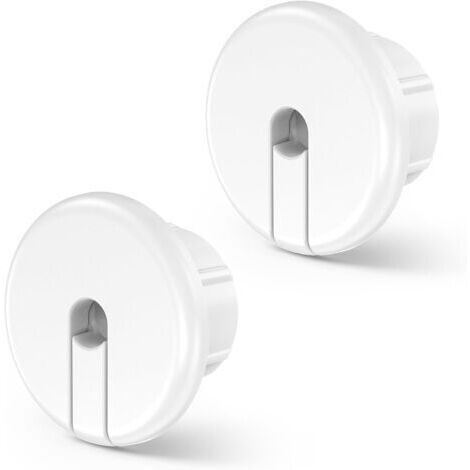 Passe-câble mural pour câble Ethernet Starlink Dishy, trou mural de 1 pouce, passe-câble pour câble Ethernet Starlink pour trous de fils de meubles (Blanc, 3 pièces) (1/5)