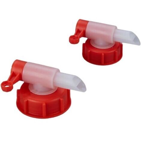 Bec verseur de précision 18,9 mm DIN51 et DIN61 pour un remplissage sans goutte sur bidons de 5 L à 30 L compatible AH23/51 AH23/61 Robinet de sortie en plastique pour utilisation dans le jardin (2