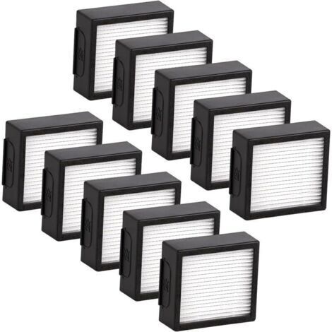 (10 Pièces) Combo J7+ Filtre HEPA De Remplacement Compatible Avec Les Accessoires De Filtres HEPA Pour Aspirateur Robot iRobot Roomba Combo J7+/ Combo j9+ (1/4)