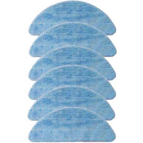 6 articles Filtre de Rechange Compatible avec aspirateur Robot Proscenic 800T 820S (1/4)