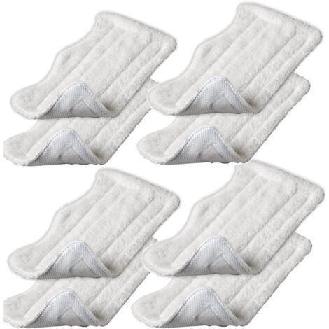 Lot de 6 lingettes de rechange en microfibre pour balais vapeur Shark S3101, S3202, S3250 et S3251 (1/4)