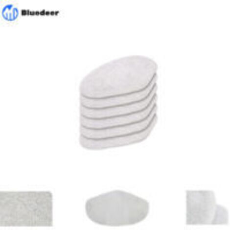 Serpillères de Remplacement pour Polti Vaporetto – Authentiques pour Smart 35 Mop, Smart 40 Mop et Autres (Lot de 6) (1/5)