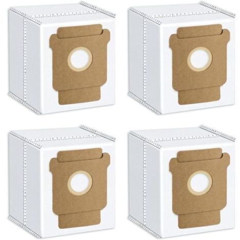 Lot de 4 Sacs d'aspirateur pour iRobot Roomba Combo 2 Essential Q0520, Roomba 105 Combo, Plus 405 Combo, Plus 505 Combo (1/4)