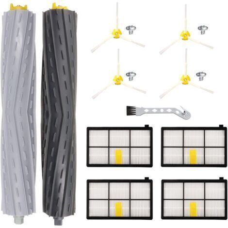 Pièces de Rechange pour iRobot Roomba série 800 900, pièces de Rechange pour Filtre Brosse pour iRobot Roomba 860 865 866 870 871 875 876 880 886 896 960 966 971 976 980 981 Robot aspirateur (1/5)