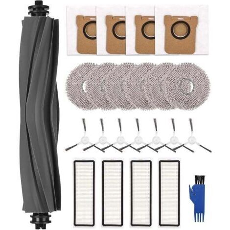 Kit accessoires pour Xiaomi X20+/Dreame L10s Ultra/ L10 Ultra Aspirateur, Pièces de Rechange pour Dreame,1 Brosse Principale,7 Bro (1/4)