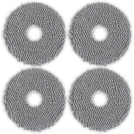 (4 Pièces) Plus 505 Combo Serpillères de Rechange Compatibles avec Robot Plus 505 Combo Plus 405 Combo robot, Accessoires de Serpillère (1/4)