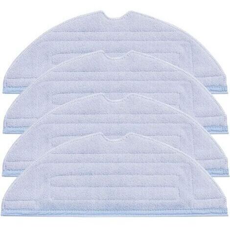 Lot de 4 chiffons de nettoyage pour robot aspirateur Roborock S7 / T7s / T7s plus (1/4)