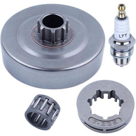 .325 "7 Dents Chaîne Conduire Tambour d'embrayage Pignon Roulement à Aiguilles Kit pour Stihl MS170 MS180 MS210 MS230 MS250 023 025 018 Tronçonneuse (1/4)