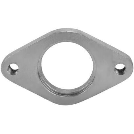 Bride D'échappement 38mm Acier Inoxydable 2 Boulon Externe Wastegate Bride Universelle pour Voitures Bride D'échappement Diamètre Intérieur du produit: 38mm / 1.5in (1/5)