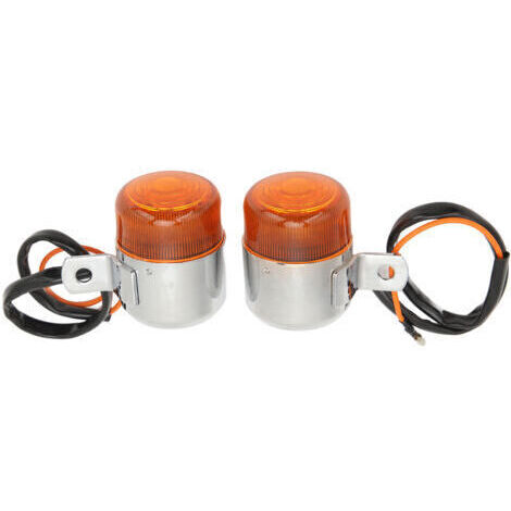 1 paire de clignotants de moto 6V, élégants et robustes, haute luminosité, indicateurs de clignotants pour Dax CF50 CF70 CT70 ST50 ST70