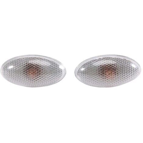 632574 2 X Clignotant LatéRal Feu de Position RéPéTiteur Indicateur Lampe pour 206 407 607 (1/4)