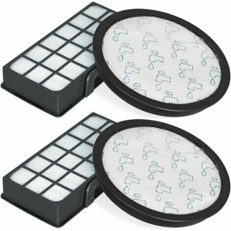 Set de 2 filtres HEPA pour aspirateurs Rowenta Silence Force Cyclonic RO76xx - Modèle ZR903701 - . (1/3)