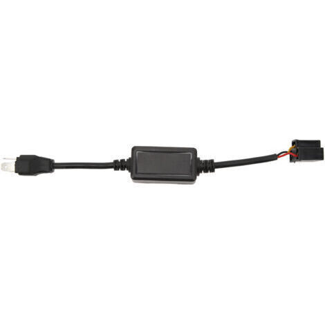2 pièces décodeurs de phares H4 prise ampoules résistance Anti scintillement code d'erreur avertissement annuleur remplacement pour Jeep Wrangler JK Tj Lj (1/4)