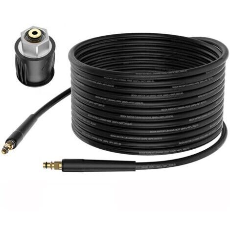 Tuyau Haute Pression 10 m Flexible Nettoyeur Kärcher K2 K3 K4 K5 K6 K7 Connecteur Rapide (1/4)