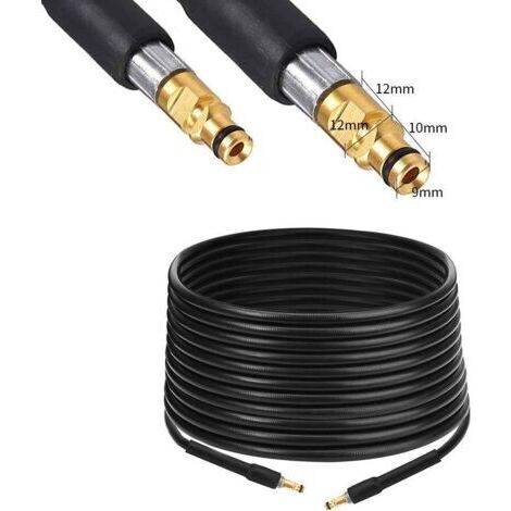 Tuyau de rechange pour nettoyeur haute pression Kärcher K Series Domestique, connecteur rapide à clipser,8 m (1/5)