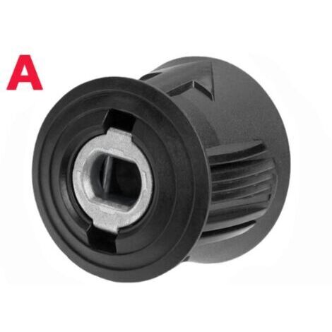 Adaptateur rapide pour nettoyeur haute pression, tuyau vers connecteur de tuyau, pièces de rechange neuves pour Karcher (1/2)
