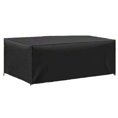 Housse Table de Jardin 180 x 110 x 70cm, XU, Housse de Protection Bâche Résistante aux Intempéries et aux Déchirures 420D Oxford pour Mobilier Salon de Jardin - (1/4)