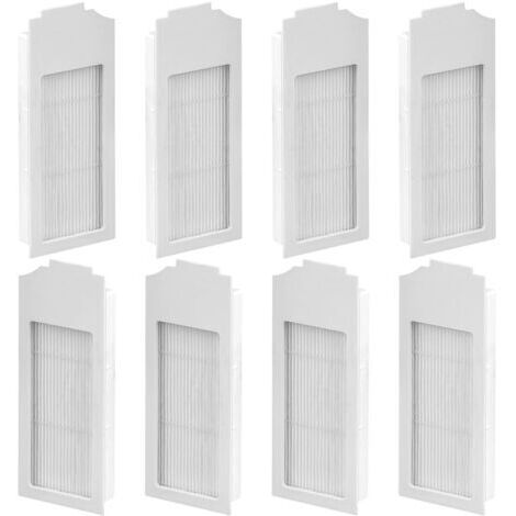 8 Pièces Filtre HEPA Aspirateur pour Ecovacs Deebot X1 Omni/ T10/ T10 Plus/ T10 Turbo/ T10 Omni, Accessoires pour Deebot Aspirateurs (1/4)