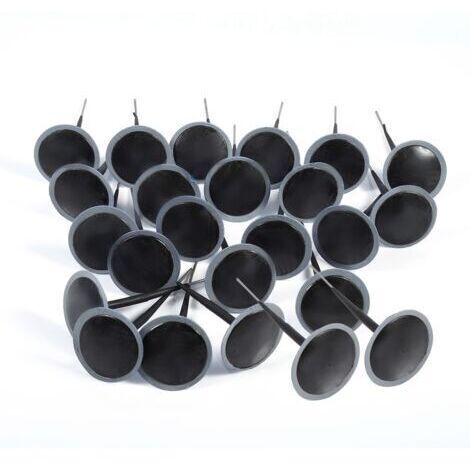 24pcs réparation de crevaison de pneu tubeless automatique filaire patch de prise de champignon de 4,5 mm (1/5)