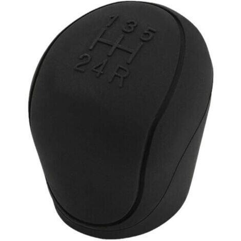 1PCS (Noir) Couvercle universel pommeau levier vitesse voiture en silicone souple automatique 5 vitesses pommeau levier vitesse capuchon anti-dérapant voiture levier levier vitesse Colorés (1/4)