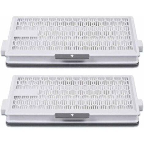 Pack de de 2 filtres Airclean Plus pour Miele Air Clean SF-HA 50, XU, Complete C2 C3, Modèle compact C1 C2, 10107860 - (1/3)