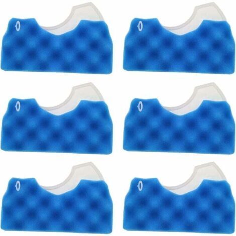 Lot de 6 filtres pour aspirateur Samsung Cup DJ97-01040C SC43 SC44 SC45 (1/5)