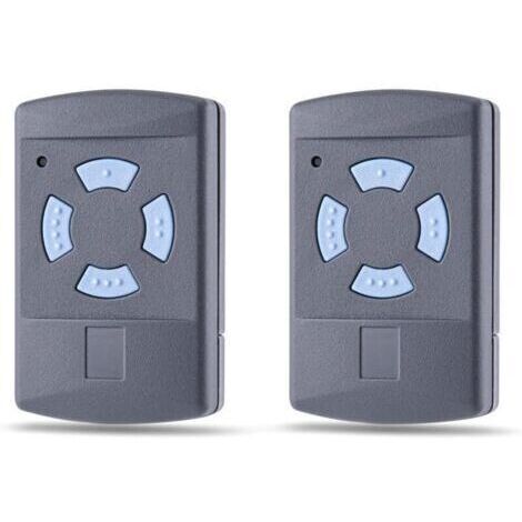 Télécommande de porte de garage Hörmann HSM4-868, télécommande 4 boutons 868,3 MHz pour ouvre-portes de garage Hörmann SupraMatic, ProMatic, RotaMatic, LineaMatic, lot de 2 (1/4)