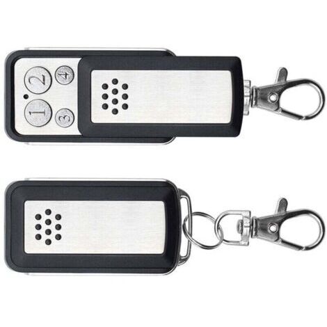 Telecommande Portail, 2 Pièces Télécommandes de Garage 433,92 MHz, Bip Portail Universelle pour 114253 104257 104251, Compatible avec A-vid-sen, Ex-tel, T-hom-Son, 4 Boutons (1/5)