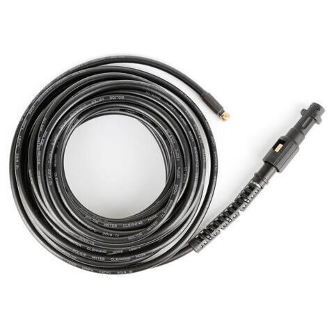 15M Tuyau Déboucheur Flexible, Nettoyage Haute Pression pour Éviers, Kit avec Adaptateur pour Karcher K1-K7 (1/4)