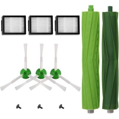 Kit Pièces accessoires compatible Filtres et Brosses pour Aspirateur irobot Roomba i3/i3+/i4/i7/i7+/E5/E6/E7, 11in1 (1/5)