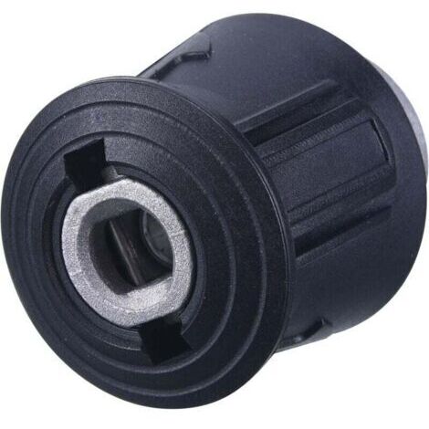 Adaptateur de nettoyeur haute pression pour pistolet et nettoyeur haute pression compatible uniquement avec tuyau Karcher vers raccord femelle M22 15 mm (1/4)
