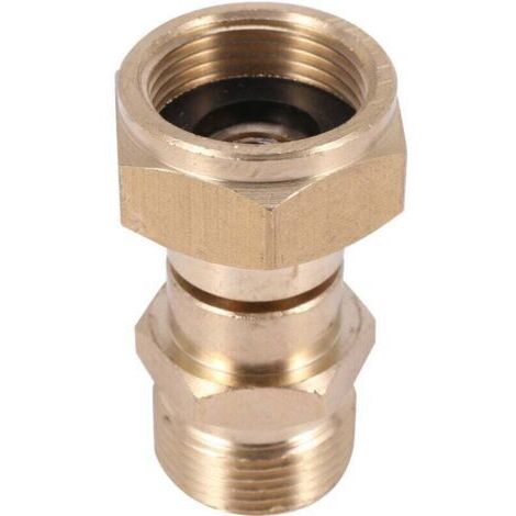 Joint Pivotant pour Laveuse à Pression, XU, Raccord Sans de Tuyau, MéTrique Anti-Torsion M22 14 Mm, 3000 Psi - (1/4)