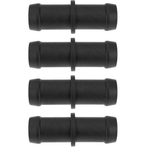 Lot de 4 Connecteurs de Tuyau de Liquide de Refroidissement de 18 Mm pour Tuyaux de Voiture de Diamètre Intérieur de 18 Mm (1/4)