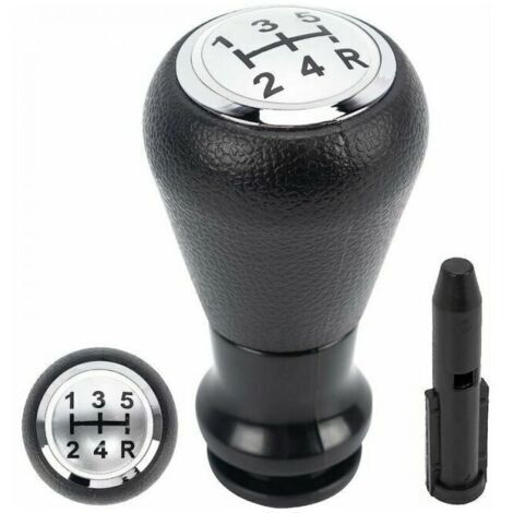 1pc 5 Vitesses Pommeau de Levier de Vitesse CITROEN C1 C3 C4 PEUGEOT 106 107 205 206 207 306 307 308 309 405 406 407 508 605 607 (1/4)