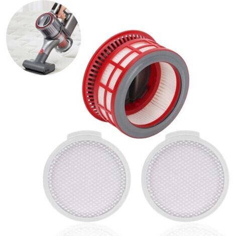 Front Cotton Filter and 1 Rear HEPA Filter for Roborock H7 Cordless Vacuum Cleaner (1/4)