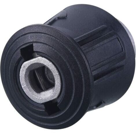 Adaptateur de nettoyeur haute pression pour pistolet et nettoyeur haute pression compatible uniquement avec tuyau Karcher vers raccord femelle M22 14 mm (1/4)