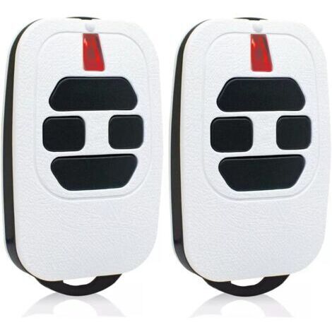 Lot de 2 télécommandes 433,92MHz – Compatible GTI2/4, GT2/4, MIO TR2/4, MIO TR2N/4N – Émetteur mural pour motorisations – Pile incluse (1/4)