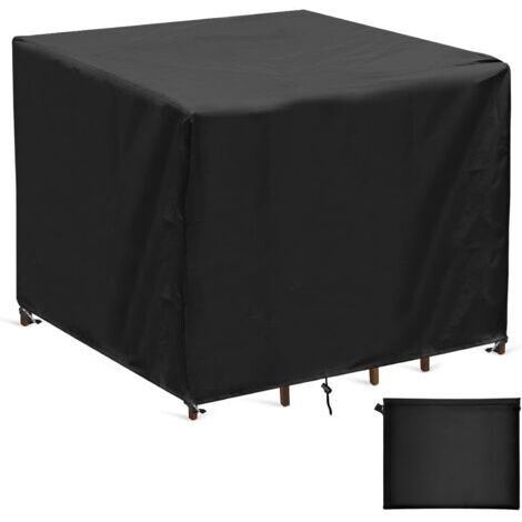 Housse salon de jardin imperméable 420D Oxford – Résistance au vent – Dimensions 90x90x90cm – Protection contre intempéries (1/4)