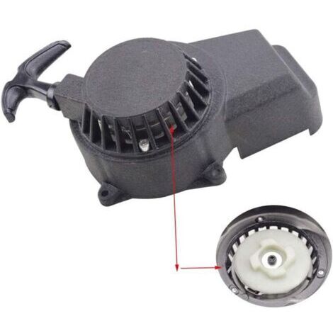 Aluminum Starter Starter Pedals and Parts Black Easy Pull Rivet Replacement for 47cc 49cc 2 Stroke Shift Buckle Pocket Bike Dirt Bike (1/4)